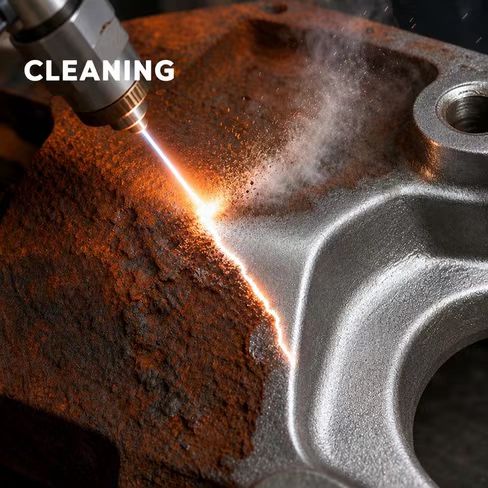Laser cleaning