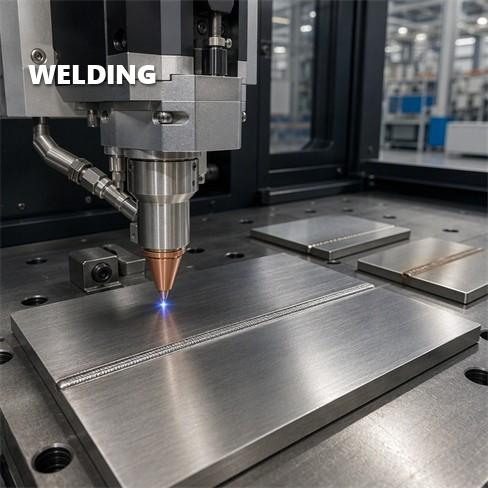 Precision laser welding