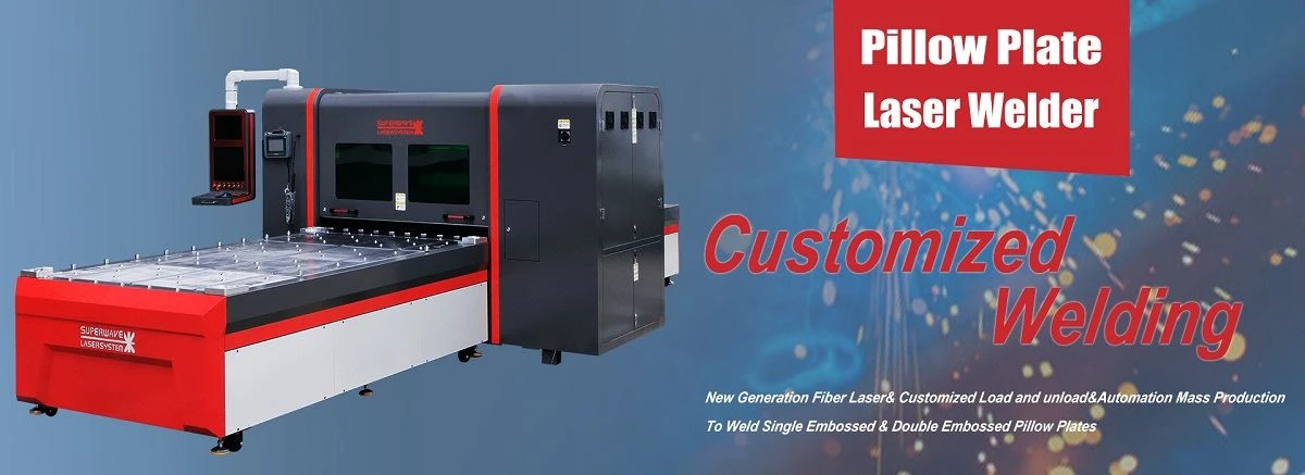 Pillow Plate fiber laser welding machine