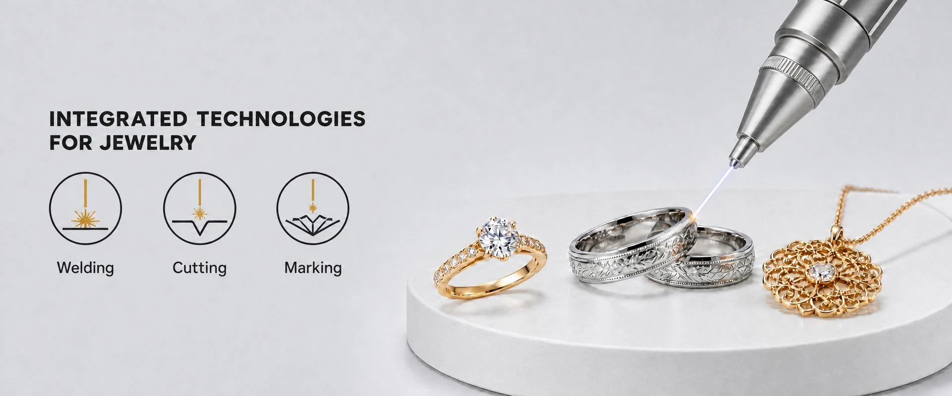 Jewelry laser welding series