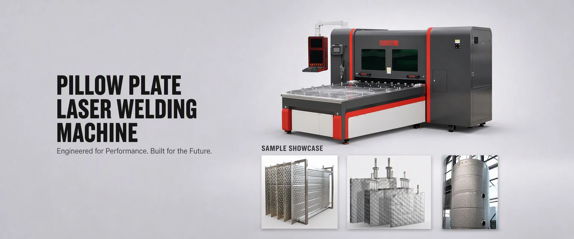 Pillow Plate fiber laser welding machine