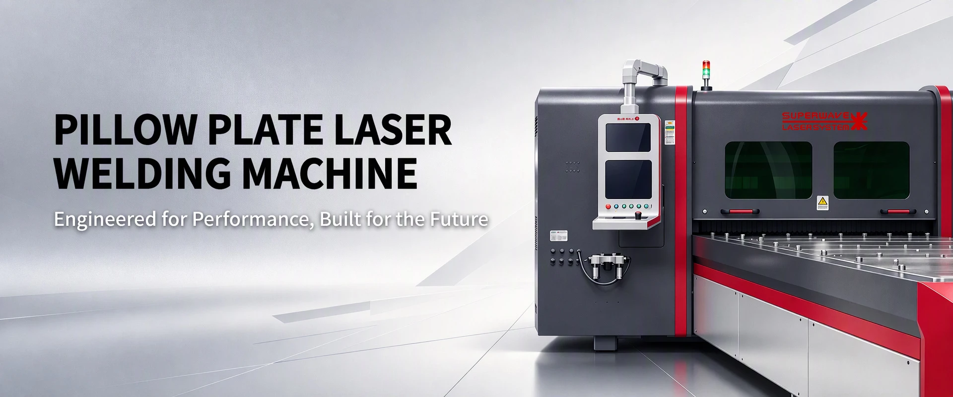 Pillow Plate fiber laser welding machine