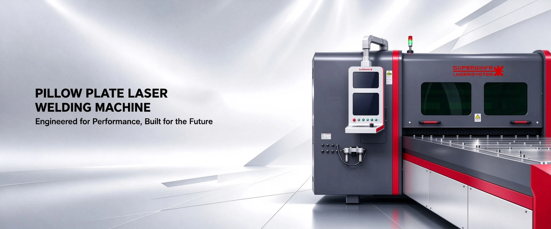 Pillow Plate fiber laser welding machine