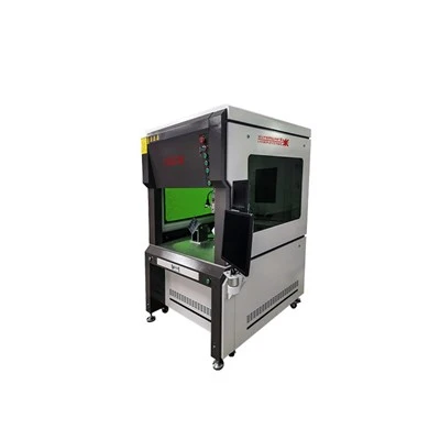 Dual-axis rotary fiber laser welding machine